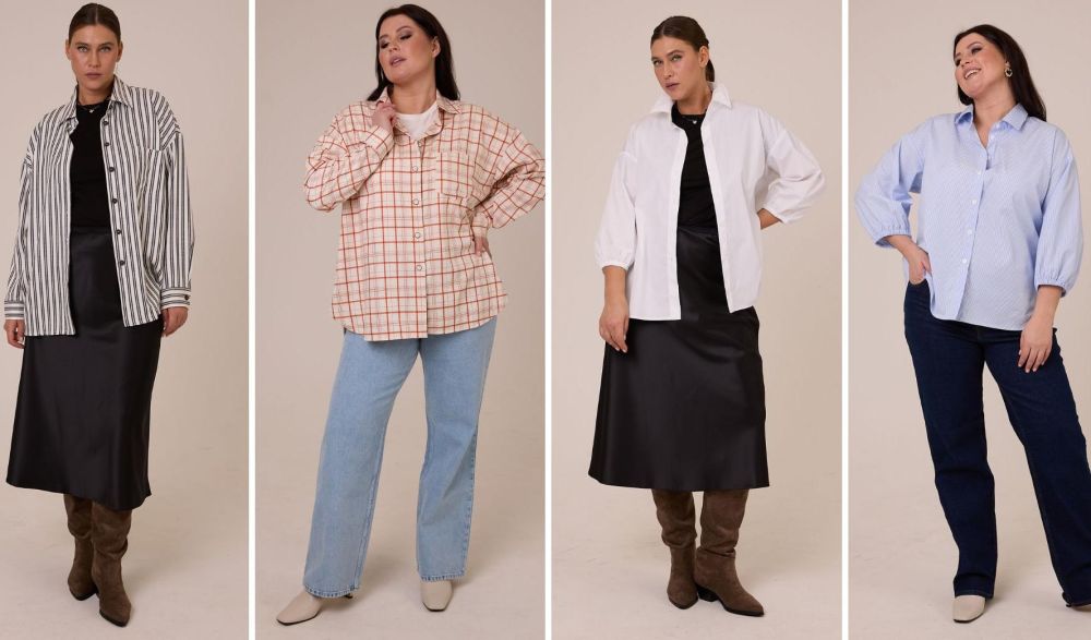 7 базовых вещей в гардеробе женщины плюс сайз на Весну 2025